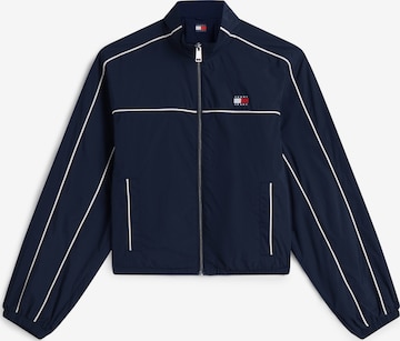 Tommy Jeans Prehodna jakna | modra barva: sprednja stran