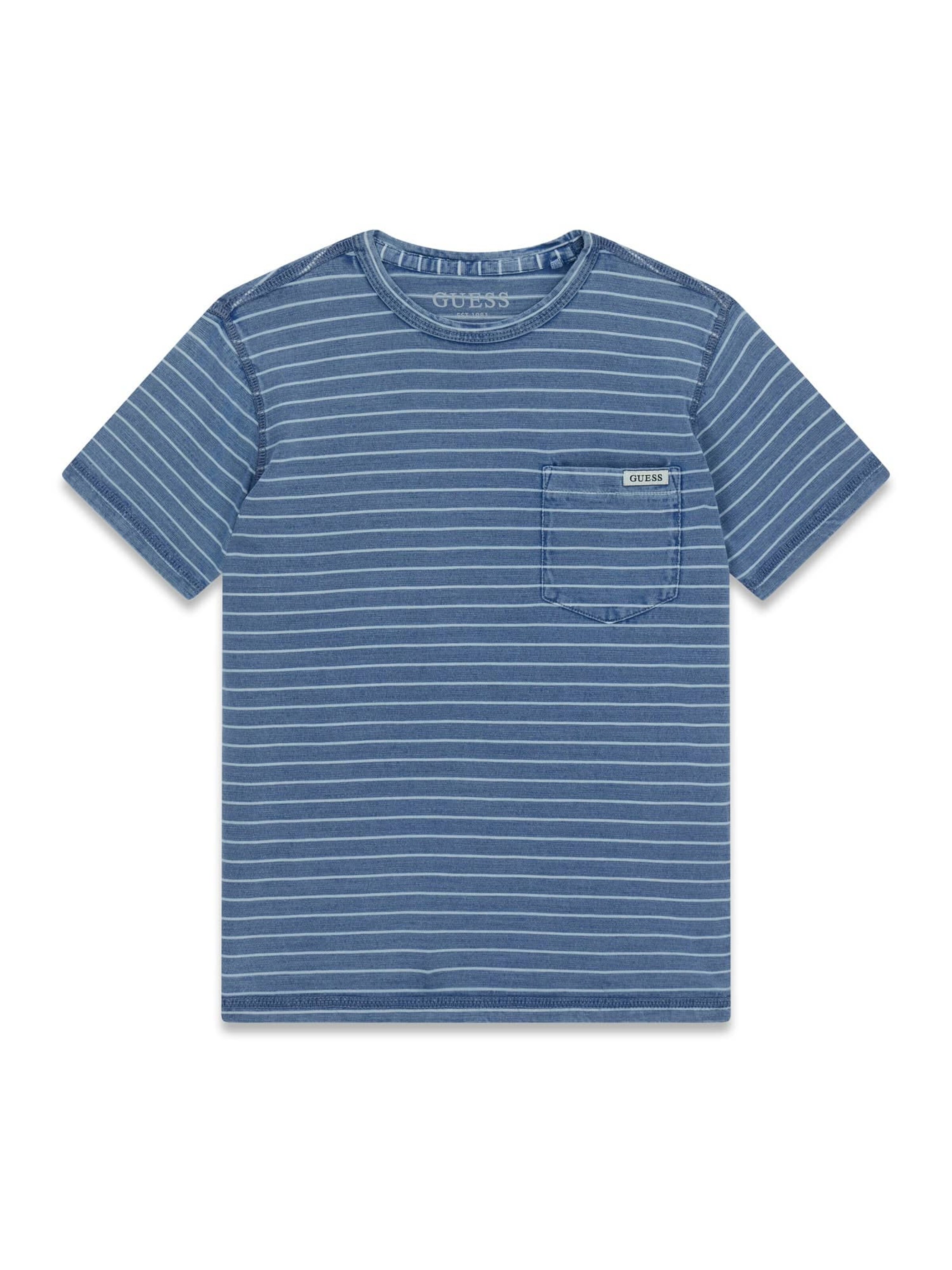 GUESS T-Shirt in Blau: Vorderseite