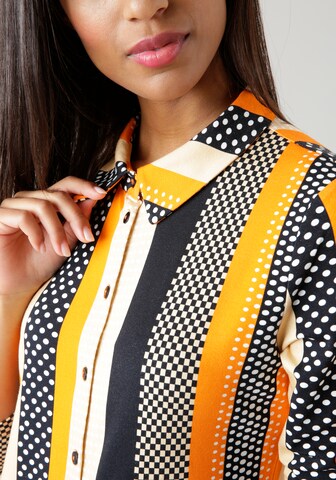 Aniston SELECTED Bluse in Mischfarben