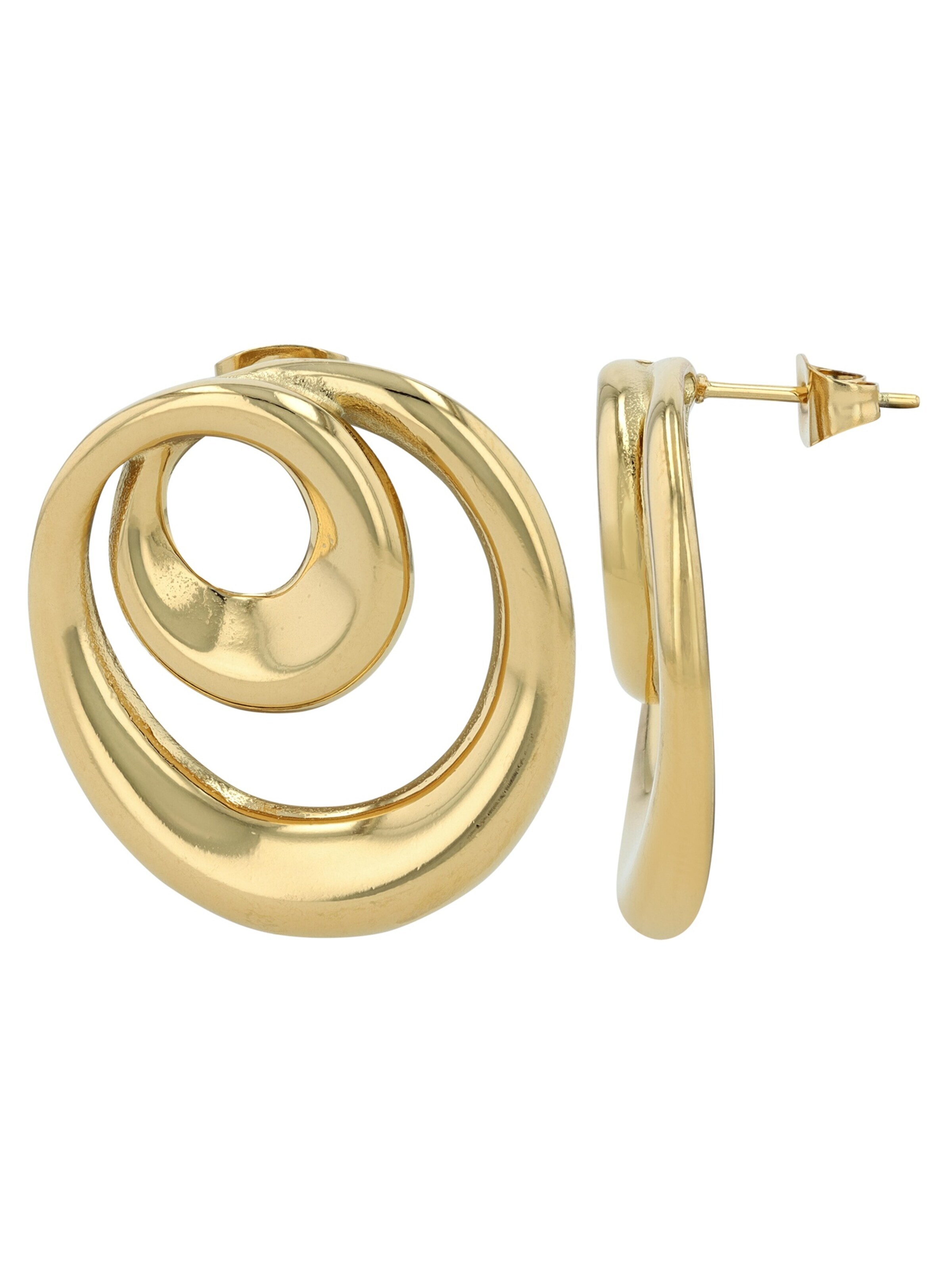 Akzent Earrings 'hautverträglich' in Gold