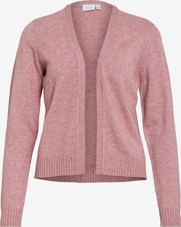 Cardigan 'VIRIL' VILA en rose : devant