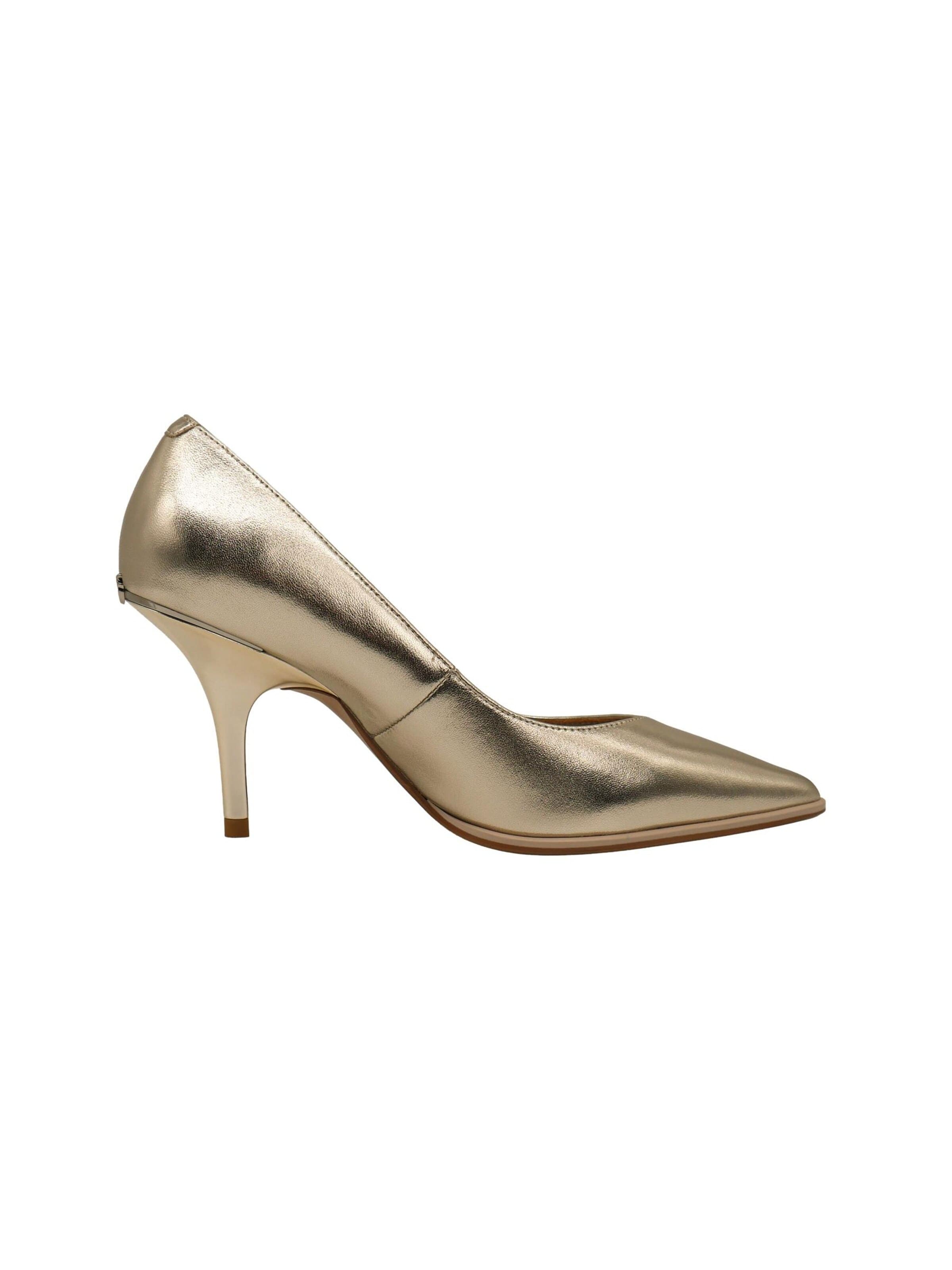PINKO Pumps 'DECOLLETE' in Goud: voorkant