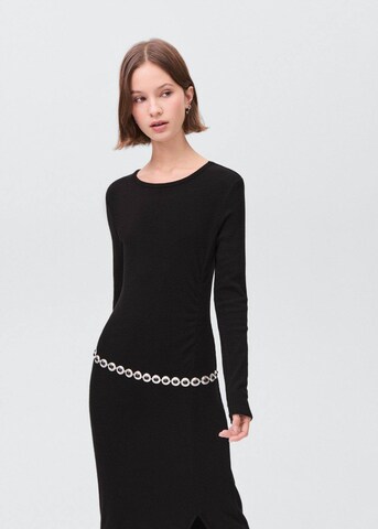 MANGO TEEN Dress 'Mexi' in Black