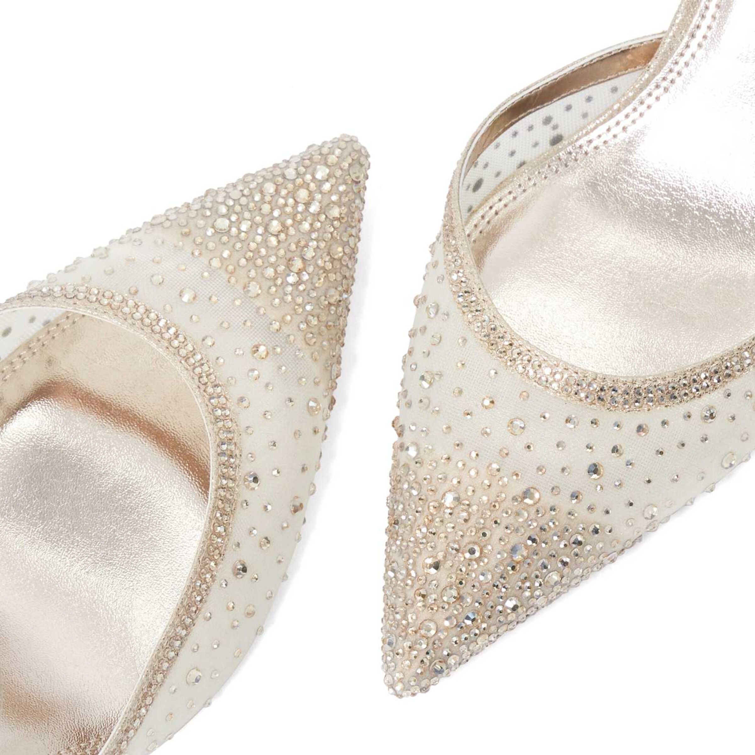Dune LONDON Slingpumps 'CHARISMATIC' in Silber