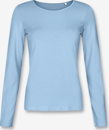 eve in paradise Performance Shirt in Blue: front