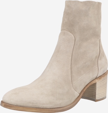 Donna Carolina Ankle Boots in Beige: front