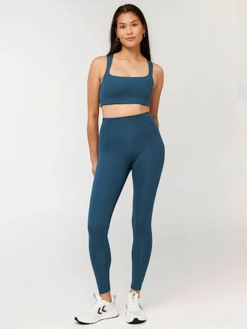 Girlfriend Collective Bustier Top ' Natalie ' in Blau