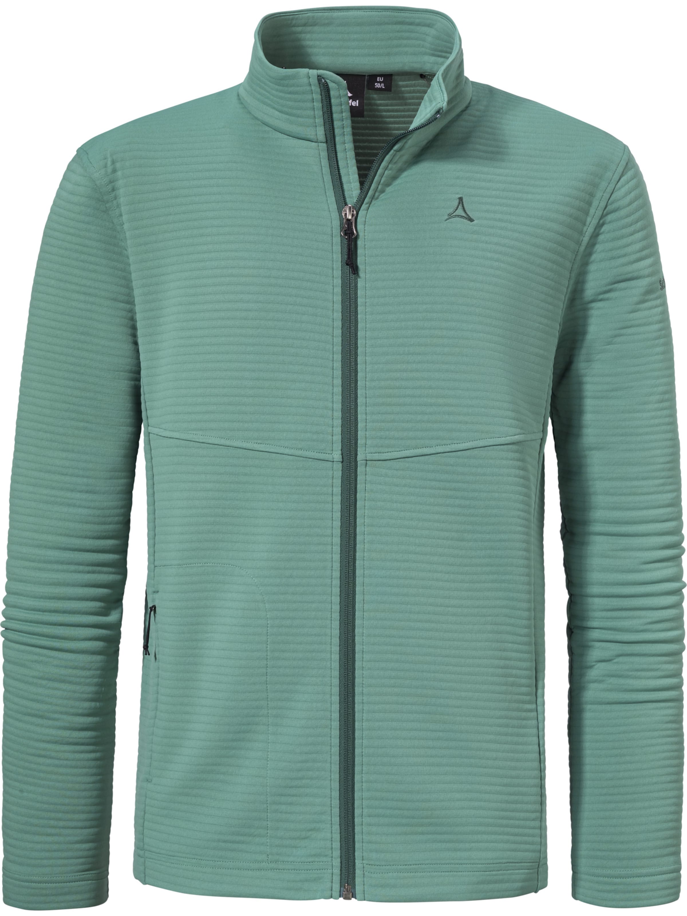 Schöffel Funktionsfleecejacke 'Smue' in Grün: Vorderseite