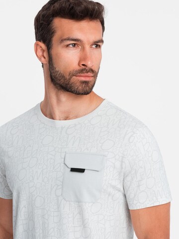 T-Shirt Ombre en blanc