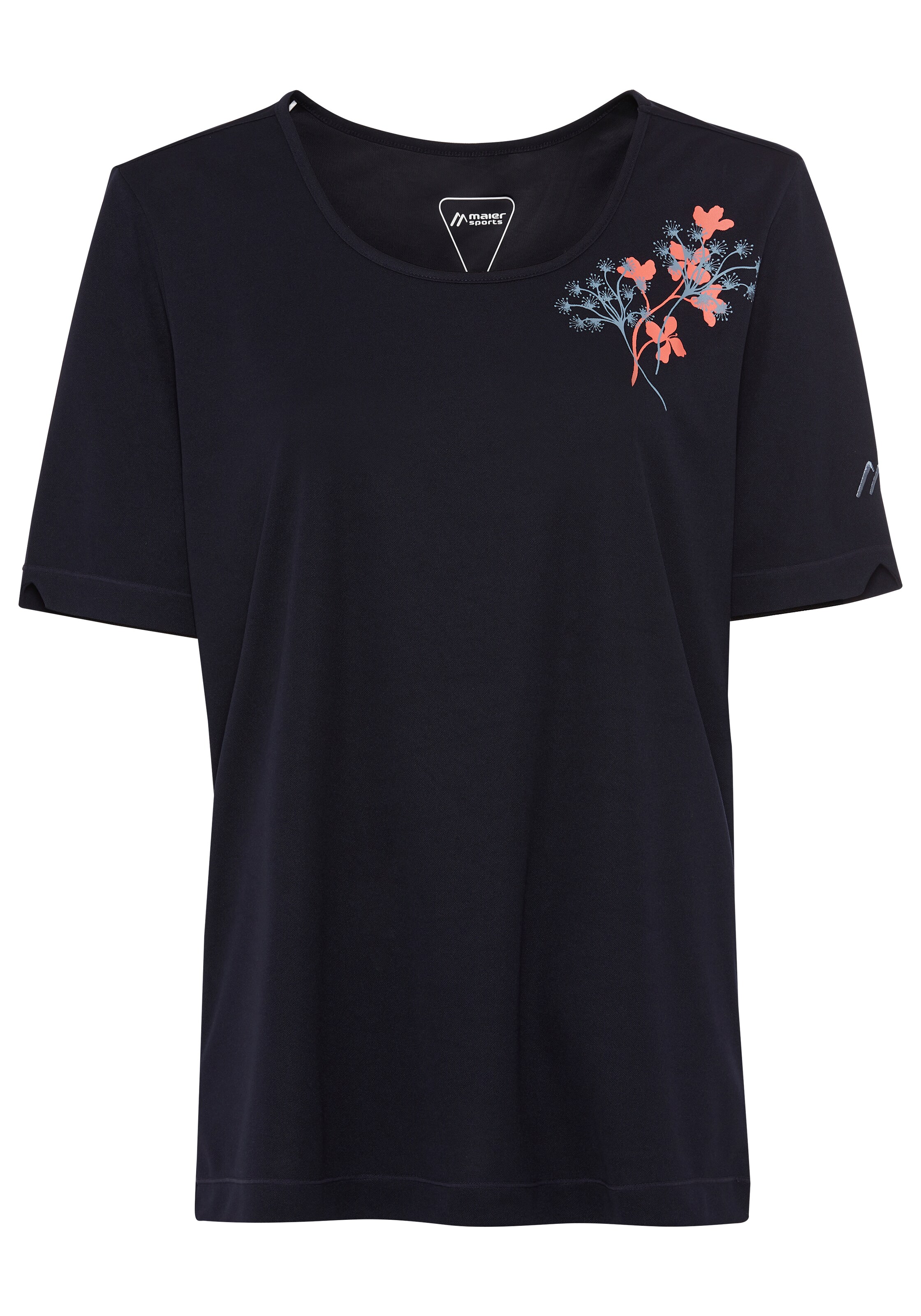 Maier Sports Funktionsshirt in Blau: Vorderseite