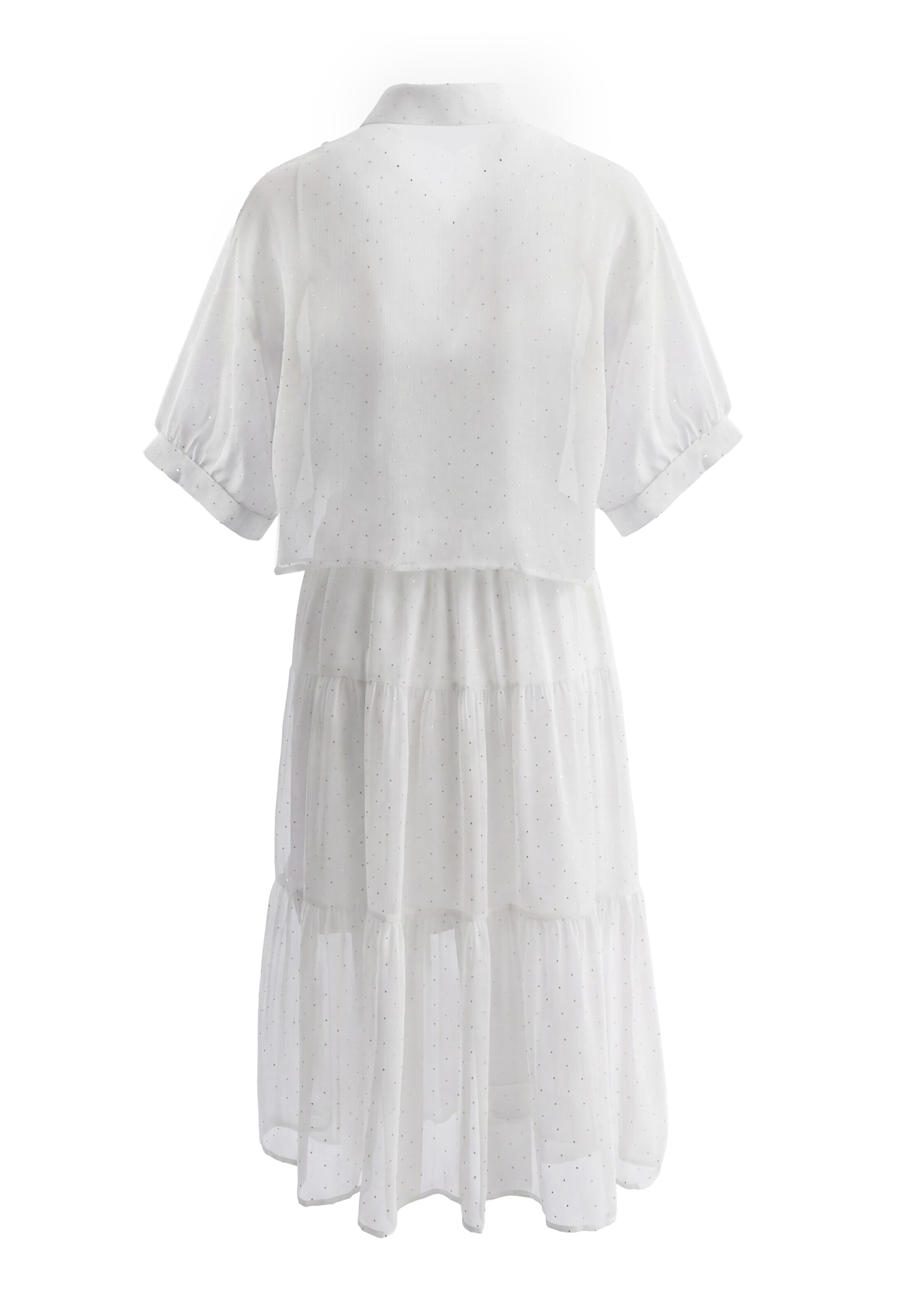 Robe usha BLACK LABEL en blanc