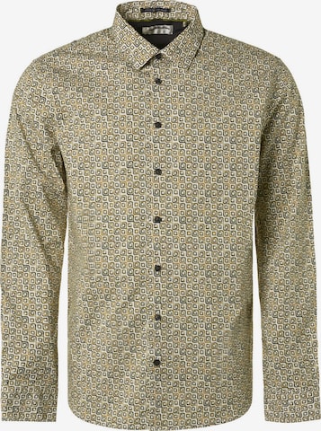 No Excess Button Up Shirt in Green: front