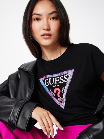 GUESS T-Shirt in Schwarz