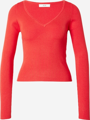 Pull-over 'PLUM' JDY en rouge : devant