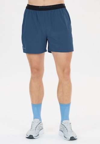 ENDURANCE Regular Shorts 'Letic' in Blau: Vorderseite
