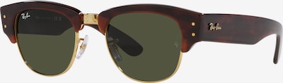 Ray-Ban Sonnenbrille in dunkelbraun / gold, Produktansicht