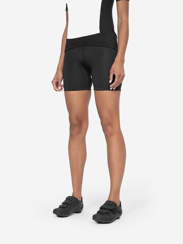 4F Skinny Sporthose in Schwarz: predná strana