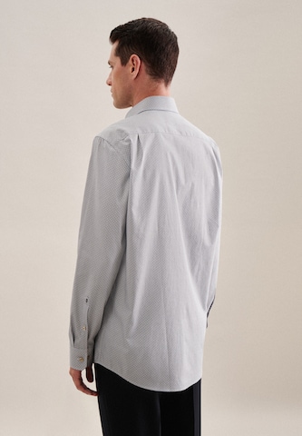 SEIDENSTICKER Slim fit Business Shirt in Grey