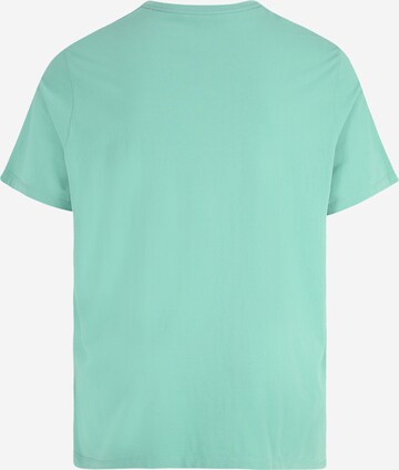 Levi's® Big & Tall Shirt 'Original Housemark Tee' in Groen