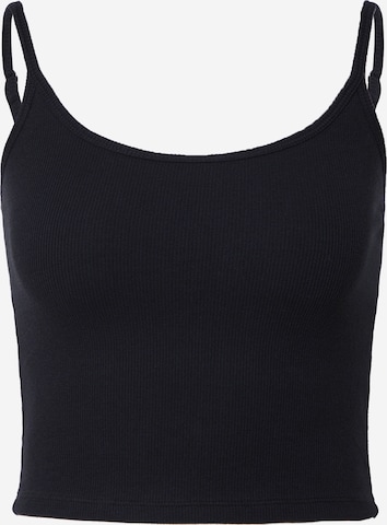 HOLLISTER - Top en negro: frente