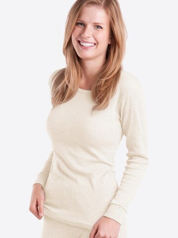 MT Base Layer 'Thermo' in Beige: front