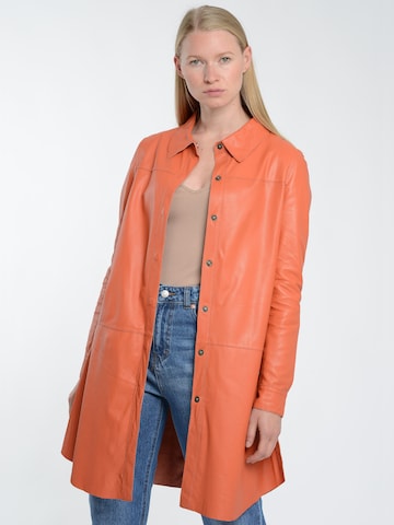 Maze Between-Season Jacket in Orange: front