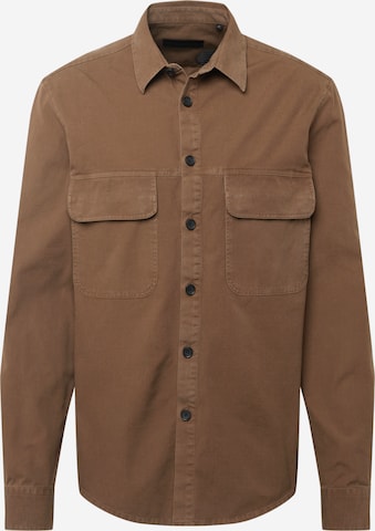 DRYKORN Skjorta 'SELED' i brun: framsida