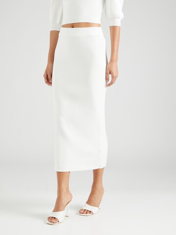 GLAMOROUS Skirt in White: front