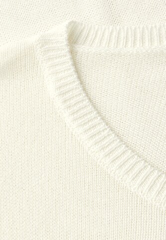STREET ONE Pullover in Weiß