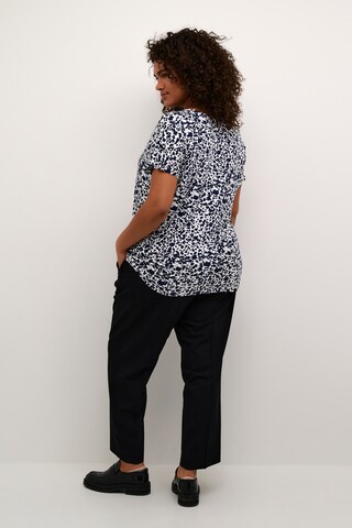 KAFFE CURVE Shirt 'Charlotta' in Blue