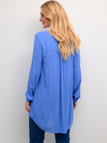 KAFFE CURVE Tunic 'Amber' in Blue