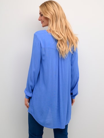 KAFFE CURVE Tunic 'Amber' in Blue