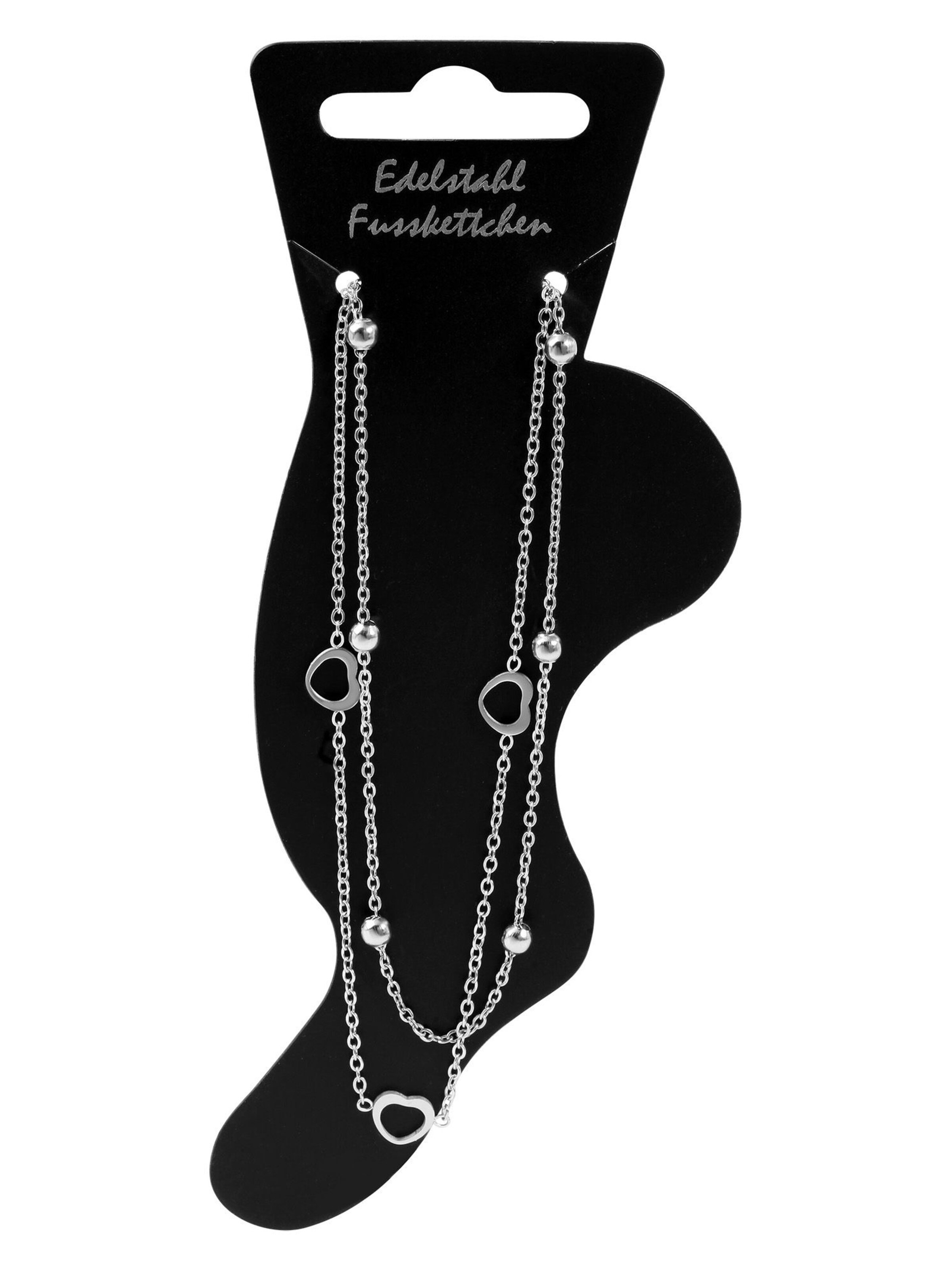Akzent Fußschmuck 'Fabella, langlebig'‌‌ in Silber