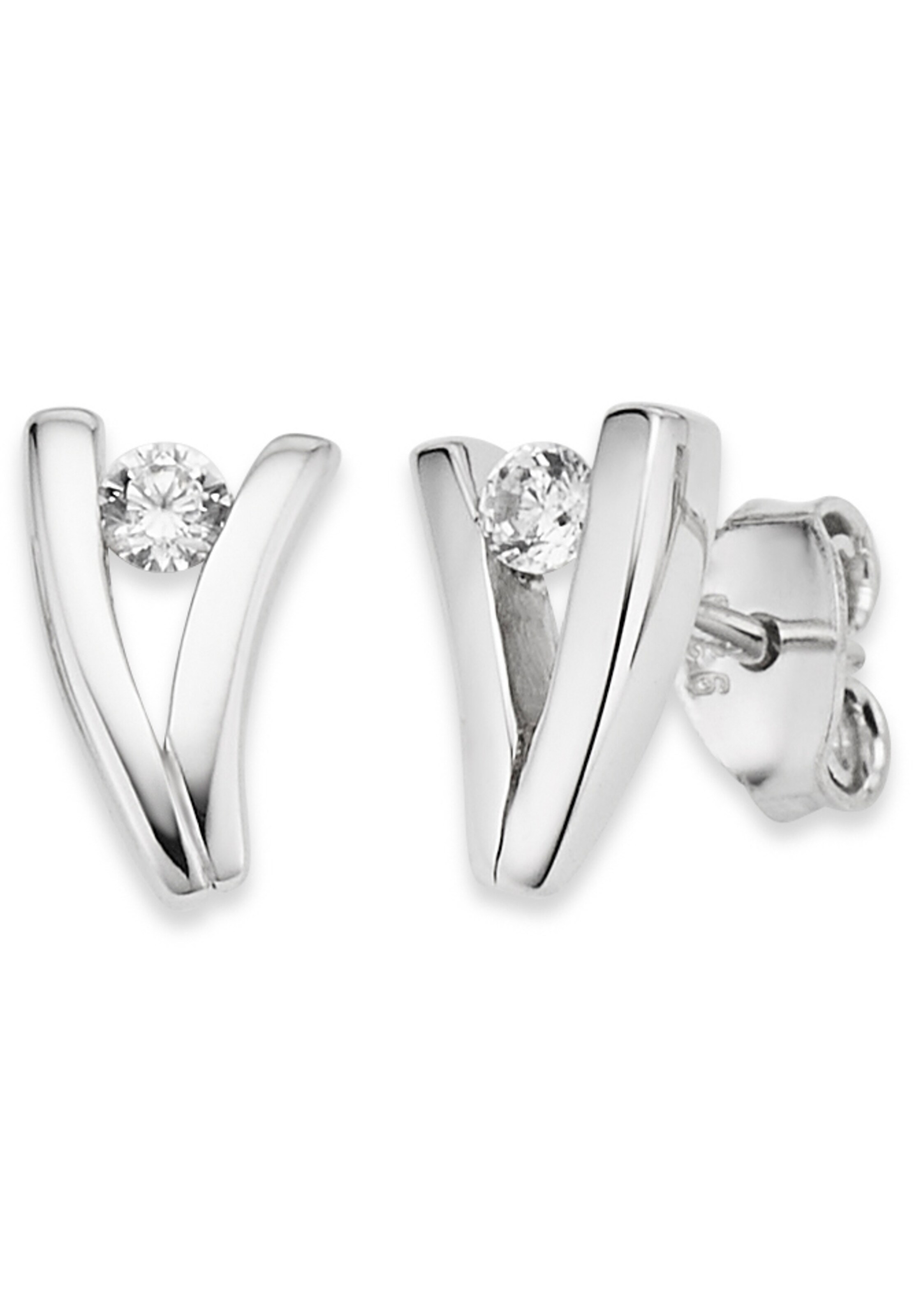 Bruno Banani Earrings in Silver: front