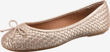 GEOX Ballet Flats 'Palmaria' in Gold: front