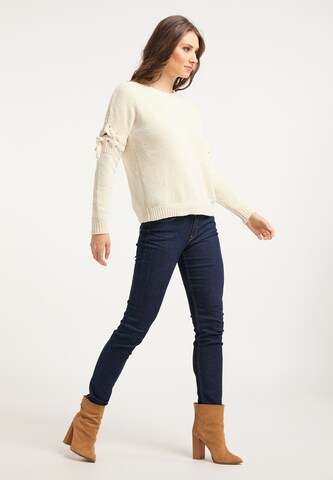 Pull-over IZIA en beige