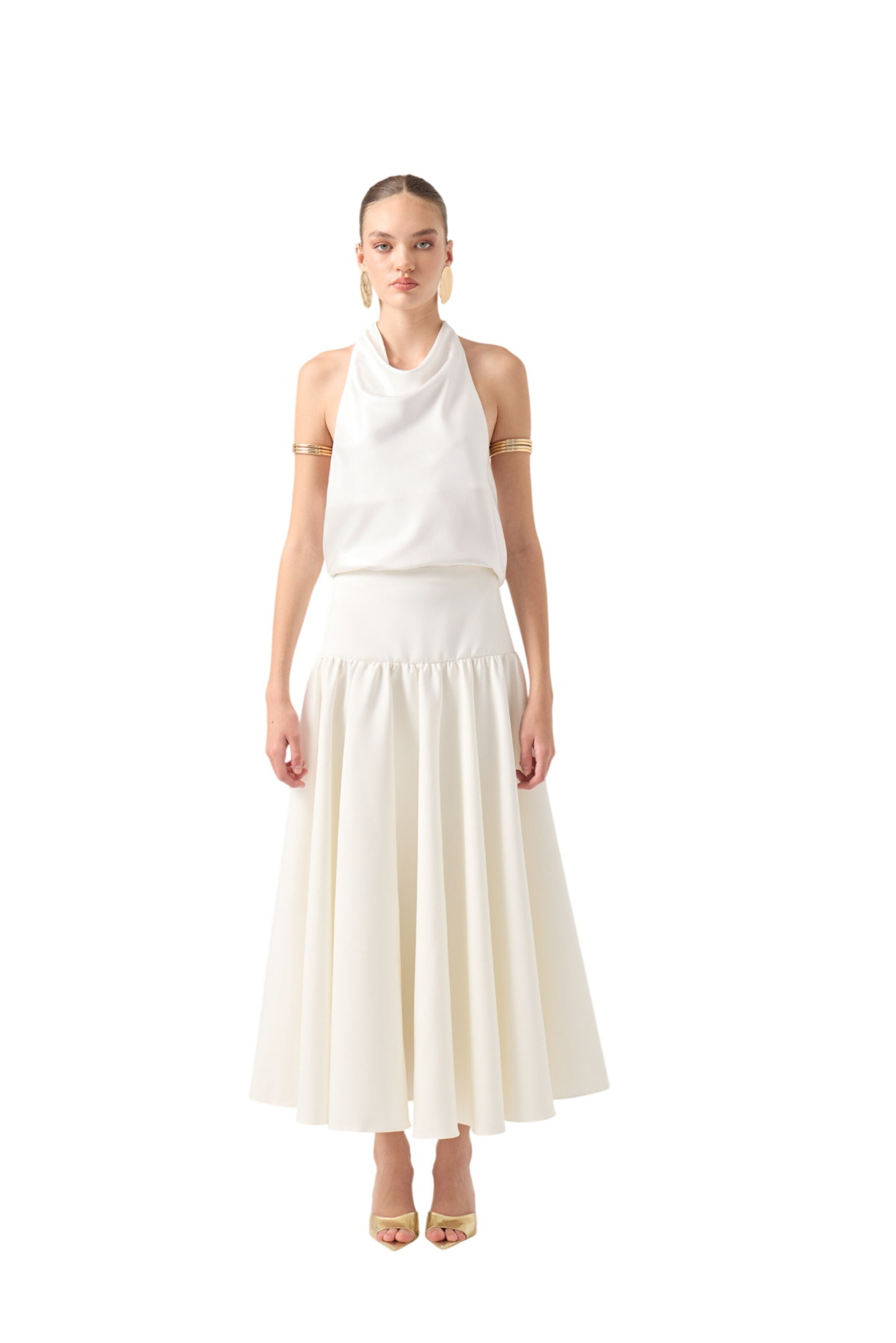 Jupe HOLLY LOLLY en blanc