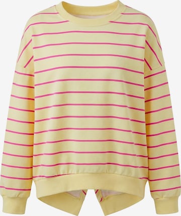 MYMO - Sweatshirt em amarelo: frente