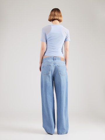 Wide Leg Jean 'COLUMN' TOPSHOP en bleu