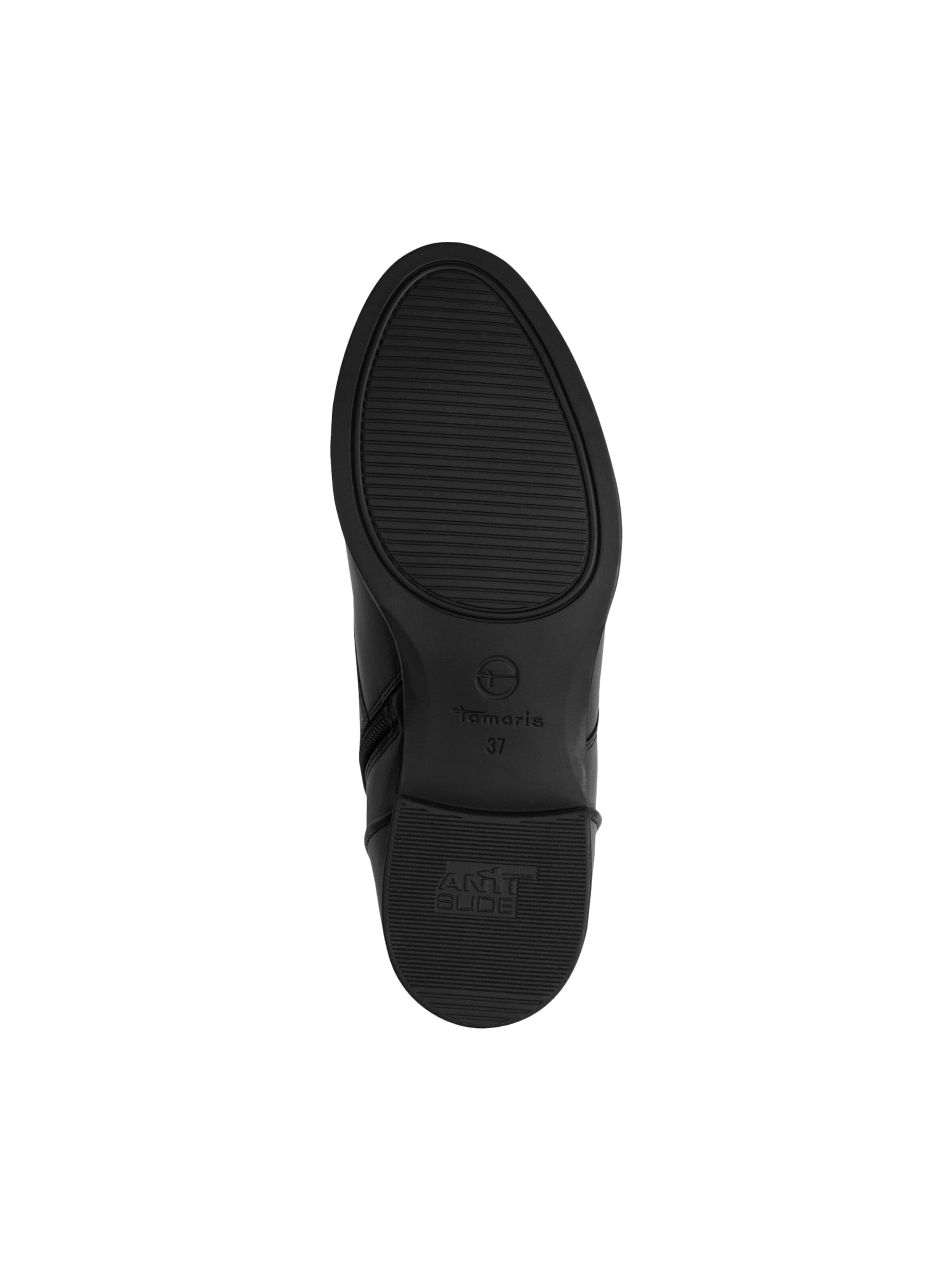 Tamaris - Botas de tobillo 'Lederstiefeletten' en negro