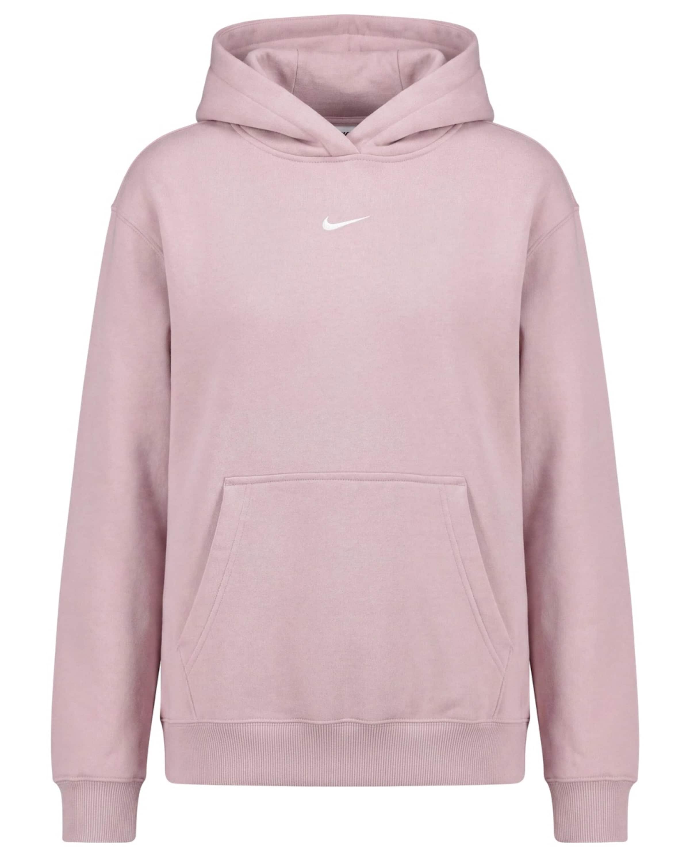 Nike Sportswear - Sweatshirt 'Studio Fleece' em rosa: frente