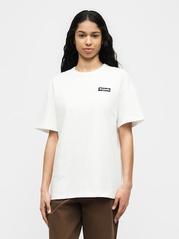 COLUMBIA Λειτουργικό μπλουζάκι 'CSC™' σε λευκό