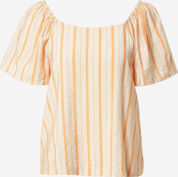 ICHI Blouse 'ELDANNA' in Oranje: voorkant