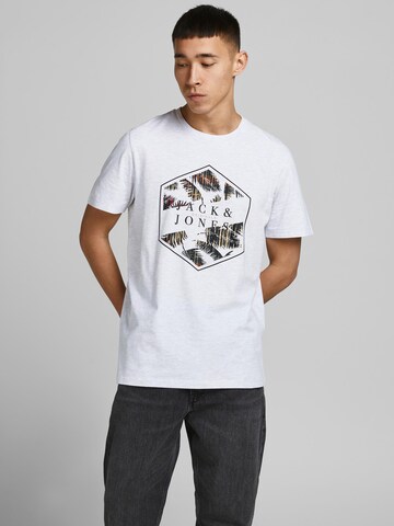 JACK & JONES - Camiseta 'Haazy' en blanco: frente