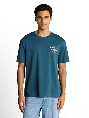 TOM TAILOR DENIM Shirt in Green: front