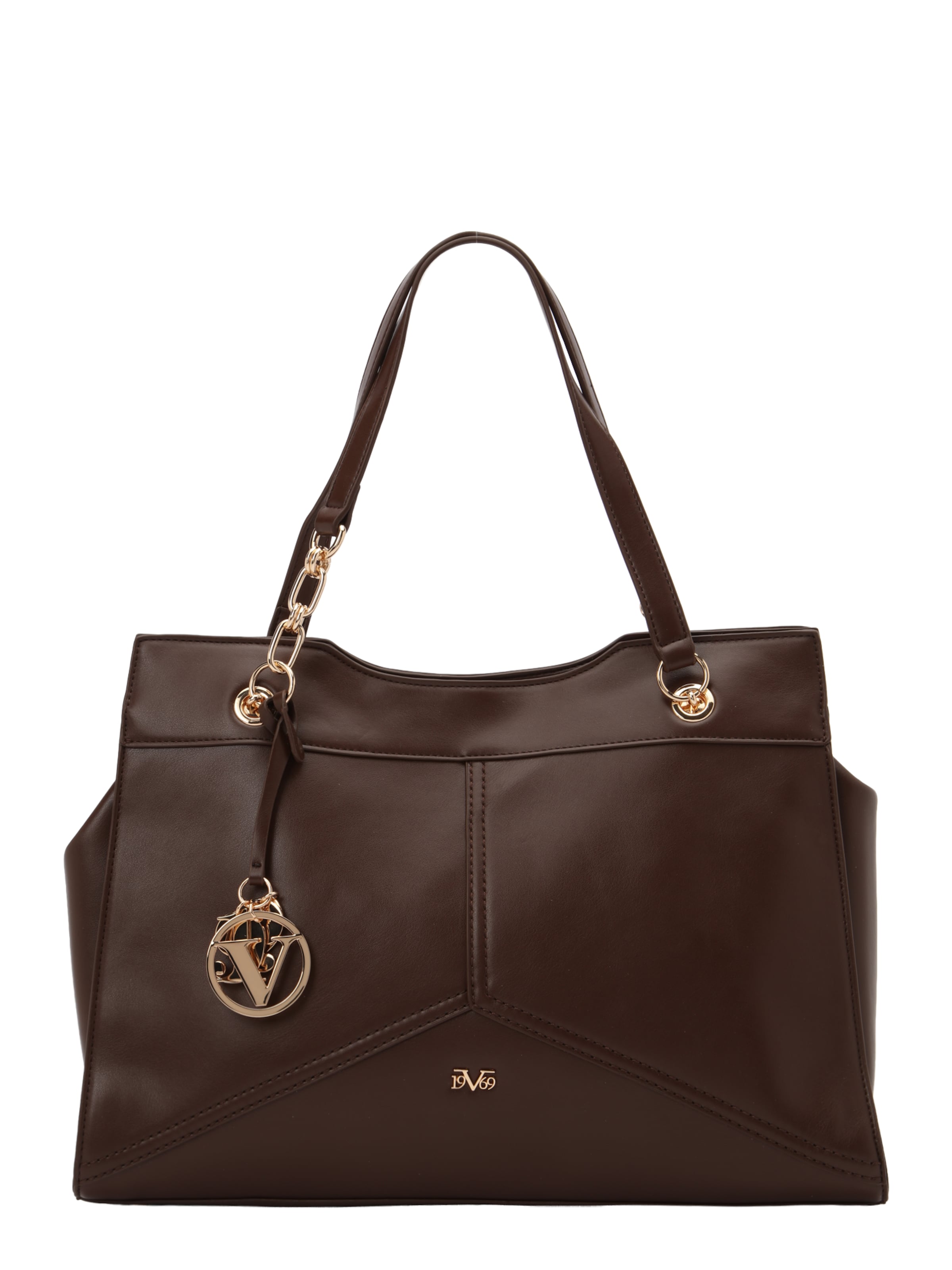 19V69 ITALIA Handbag 'Armina' in Brown: front