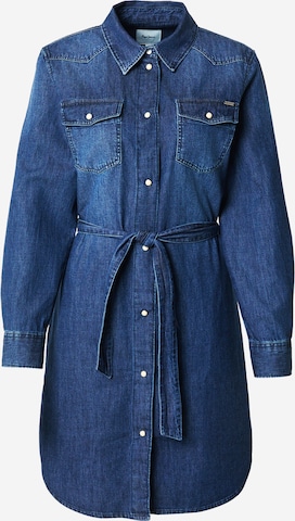 Pepe Jeans Shirt dress 'VICTORIA' in Blue: front