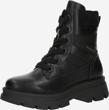 bugattiGležnjače na vezanje - crna boja: prednji dio