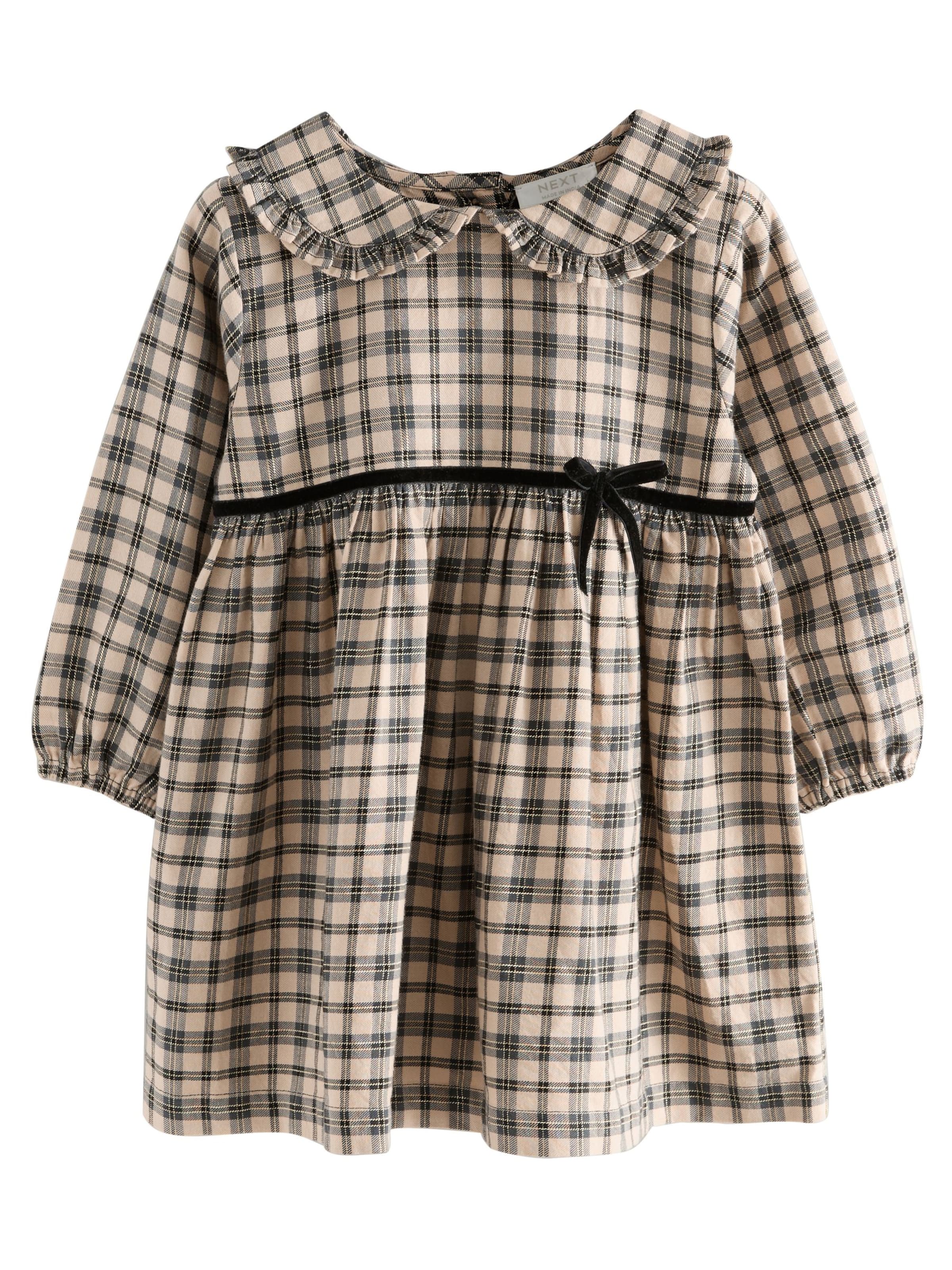 Next Рокля в бежово: отпред