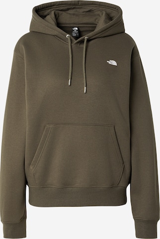 THE NORTH FACE Свитшот 'ESSENTIAL SIMPLE DOME' в Зеленый: спереди